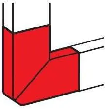 Угол плоский 50х80 Leg 010767