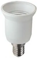 Патрон-переходник для ламп с цоколем E27 на цоколь E14 Космос Lksmade27toe14