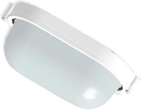 Светильник НПП 03-60-021 Банник 1401 овал малый 1х60Вт E27 IP65 корпус бел. Элетех 1005500938