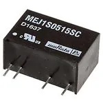 MEJ1S0515SC, DC/DC преобразователь на плату 1Вт 5-15В Single 5.2кВ