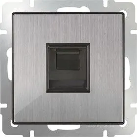 WL02-RJ-45 / Розетка Ethernet RJ-45 (глянцевый никель)