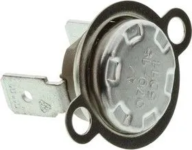 T23B090ASR2-20, Переключатель термостата, низкопрофильный, серия T23, 90 C, нормально-разомкнутый, монтаж на фланец