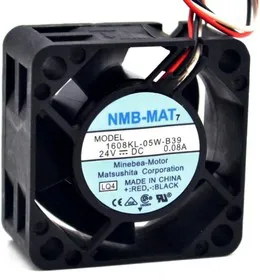 1608KL-05W-B39-L00, Вентилятор 24В, 40х40х20, подшипник качения 6500 об/мин