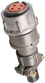 2РМДТ18КПН4Г5В1В, Розетка на кабель с прямым патрубком для неэкранированного кабеля