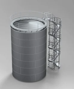 Пожарный резервуар, 400 м3