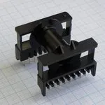 ETD44 BBN H 1S 9+9, (каркас 1сек 18выв), Каркас горизонтальный для сердечника ETD44 51*49.6*38.4мм, 18 выводов