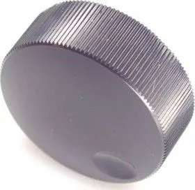 41026-2, Ручка пластик, D33мм, отв. 6ммх18 зубьев