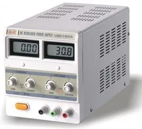 QJ3005C, Источник питания, 0-30V-5A 2xLCD