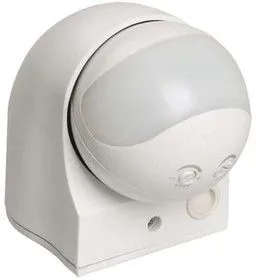 Детектор движения ДД 010 1100Вт угол. обз. 180град. IP44 бел. ИЭК LDD10-010-1100-001