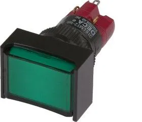 D16LMT2-1abKG, Кнопка с подсветкой 250В/5А