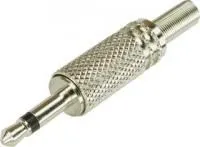 NP-114 (7-0017) (K304G), Аудио штекер (М) металл 3.5 мм