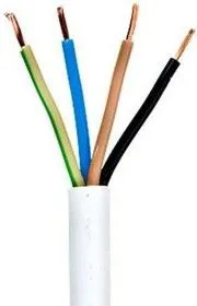 Провод ПВС 4х1 (бухта) (м) ЭлектрокабельНН M0001010 (за 1 м)
