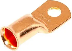 BU-L0000-375, Лепестковая клемма, Обжим, 0000 AWG, Зажимной Лепесток, M10