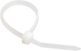 Хомут кабельный 4.8х350 нейл. бел. (уп.100шт) ИЭК UHH31-D048-350-100