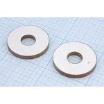 Ультразвуковое кольцо излучатель из пьезокерамики 50xd17x6мм, материал PZT8; пэу 50xd17x6,0кольцо кГц\PZT8\VOISE