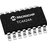TC4424COE713, Driver 3A 2-OUT Low Side Non-Inv 16-Pin SOIC W T/R