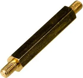 PCHNN-27, Стойка шестигран.для п/плат М3,латунь