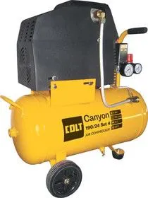 Компрессор COLT CANYON 190/24 Set 4 поршневой безмасляный, 1500 Вт, 190л/мин, 8бар