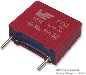890324023006CS, Конденсатор Безопасности, 10000 пФ, Серия WCAP-FTX2, Metallized PP