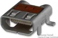 46765-2001, HDMI CONNECTOR, RCPT, 19POS, SMT