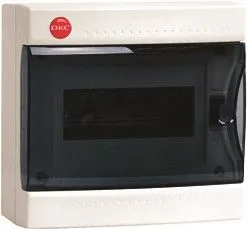 Бокс ОП IP40 8м сер/дым. двер. клемм. DKC 84708