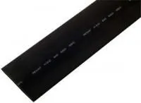 Трубка термоусадочная 40.0/20.0 1м черн. Rexant 24-0007