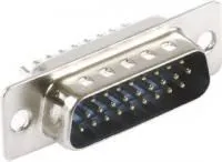 DHS-26M (DS1035-26M), Вилка 26 pin высокой плотности на кабель