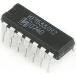 КР1533ЛН2, Шесть инверторов с открытым коллекторным выходом [2102Ю.14-В] (=SN74ALS05)