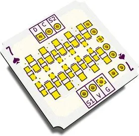 Печатная плата tm7pv2, Печатная плата с разводкой, FR4 25.4х25.4мм (1.5мм, 18мкм)