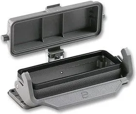 0930 024 0304, Корпус разъема, Корпус, Стандартными разъемами Han, 24B, Корпус из Металла