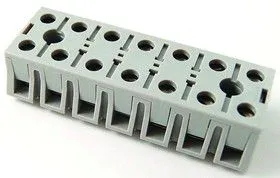 0987-RZ-TC-06, TERMINAL BLOCK, BARRIER, 6 POSITION, 24-8AWG