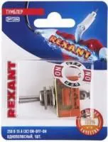 06-0325-A, Тумблер 250V 15А (3c) ON-OFF-ON однополюсный (KN-103) (в упак. 1шт.)