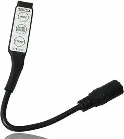 143-106, LED мини контроллер с разьемом 5,5х2,1 мм 72/144 W, 3 кнопки, 12 V/24 V