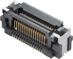 203956-0601, Составной разъем платы, SlimStack 203956 Series, 60 контакт(-ов), Штыревой Разъем, 0.4 мм