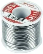 09-3323, Припой с канифолью, 250 г, 2.0 мм, (Sn60, Pb40, Flux 2.2 %)