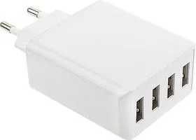 PowerBox6A, Блок питания с 4 USB разъёмами, 5В,6А,30Вт (адаптер)