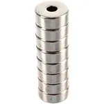 Неодимовый магнит - кольцо 10x3x4 мм, 8шт, 9-1252102-008
