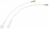 11-9240, Соединительный кабель (4pin) герметичный (IP67) 4х0.35мм 300V белый