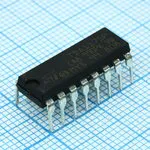 TDA1175P, Микросхема выходного каскада кадровой развертки в корпусе DIP16