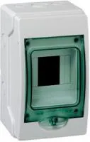 Бокс ОП Kaedra 4мод. сер. с прозр. дверью IP65 SchE 13976