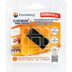 Неодимовый магнит прямоугольник 40х20х2 мм, 4 шт, Forceberg