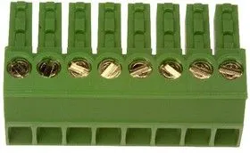284506-8, Стандартная клеммная колодка, 8 контакт(-ов), 3.5 мм, Клеммная Колодка, Евро Стиля