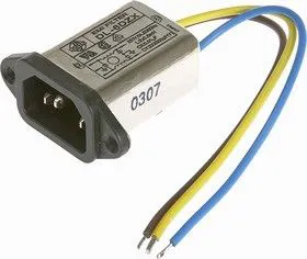 DL-6DZX, 6А, 250В, Сетевой фильтр