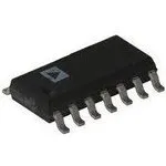 ADCMP393ARZ, Comparator Quad R-R I/P 5.5V 14-Pin SOIC N Tube