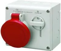 Розетка наруж. уст. 32А 400В 3P+E+N IP44 DKC DIS5003287