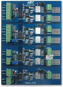 SI82XX-KIT, Оценочная плата, SI823X изолятор, HS/LS и версии с двойным драйвером, высокая устойчивость к ЭМП