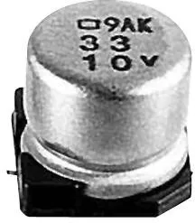 BMVK160ADA4R7MD60G, SMD электролитический конденсатор, Radial Can - SMD, 4.7 мкФ, 16 В, Alchip MVK-BP Series