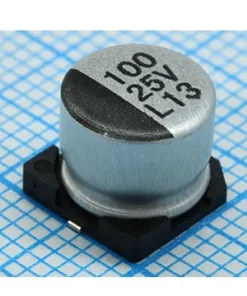 ELV101M25RD, SMD эл-лит 25V 100uF /8*6.5/85 C