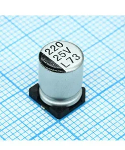 ELV221M25RE, SMD эл-лит 25V 220uF /8*10.5/85 C