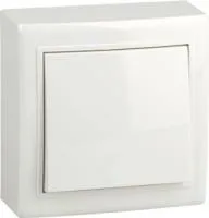 V01-31-R18-S (Розетка 1-мест. с зазем. и крышкой (бел), Solar)